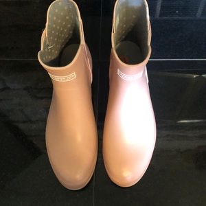 London fog short rain boots